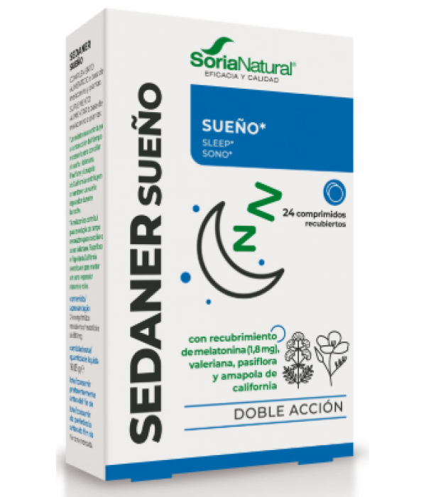 Sedaner Sueno - 24 Comprimidos - Soria Natural